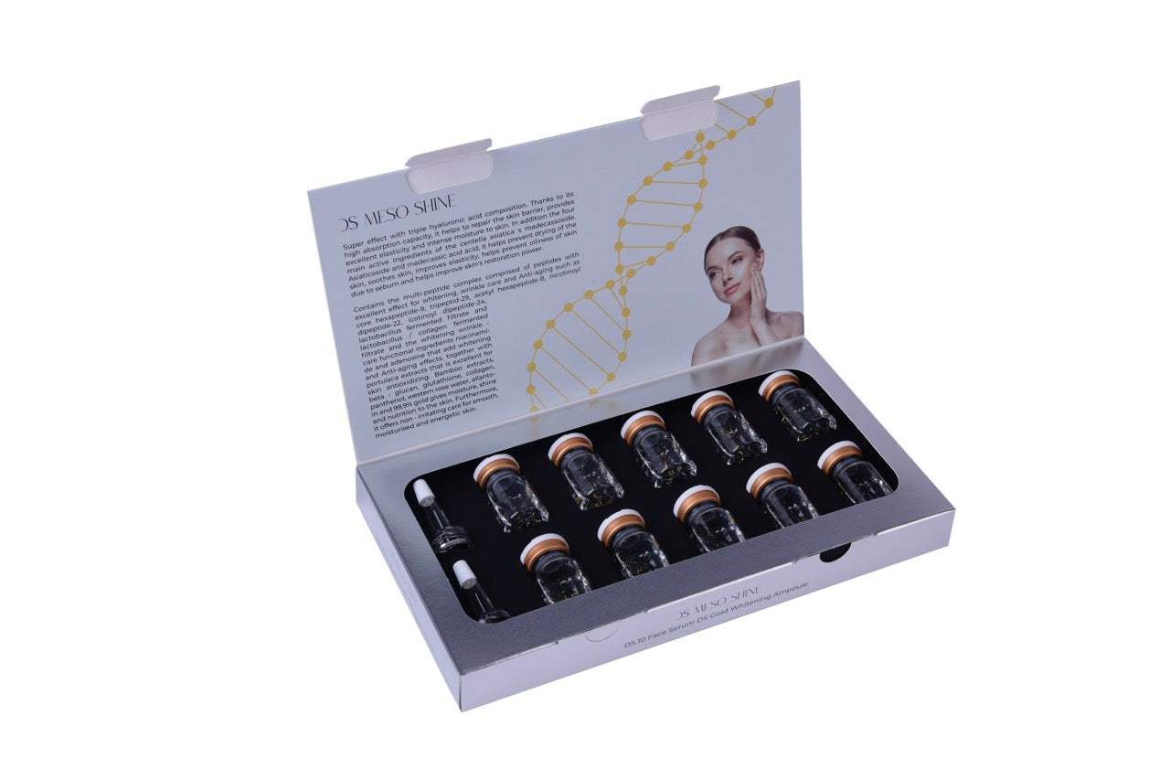 Ds.10 Face Serum (10x5ML Flakon+2x Pipe)