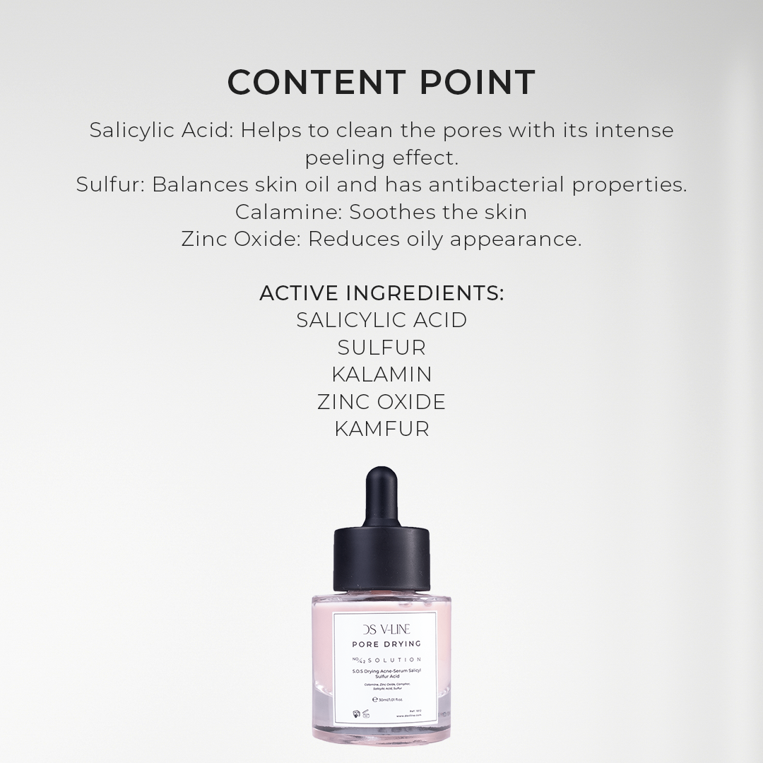 Pore Drying - S.O.S drying acne Serum (30ml)