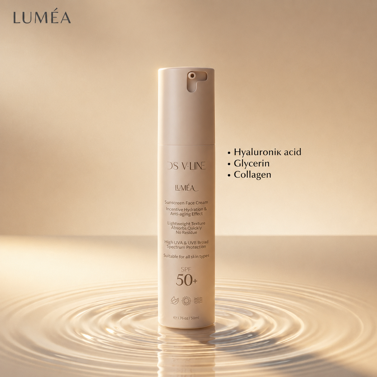 Lumea LSF50 Sonnencreme